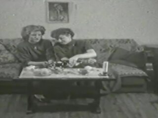 Vintage Lesbians: Two Ladies HD adult clip video e5